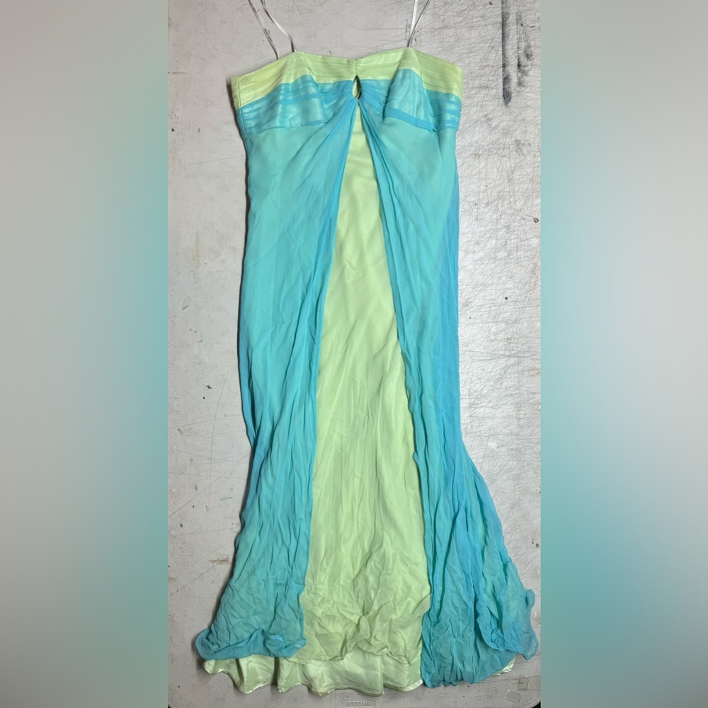 Laundry by Shelli Segal Green dress